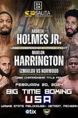 Ardreal Holmes Jr vs. Marlon Harrington