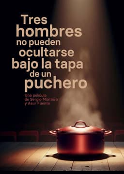 Tres hombres no pueden ocultarse bajo la tapa de un puchero