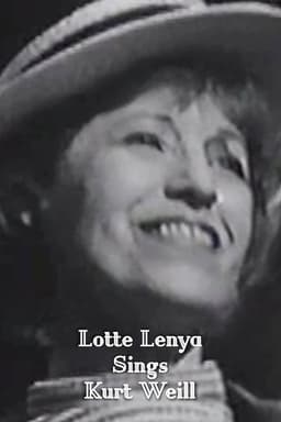 Lotte Lenya Sings Kurt Weill