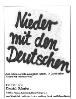 Nieder mit den Deutschen