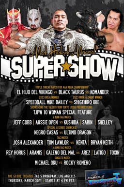 Mark Hitchcock Memorial Wrestlecon Supershow 2023