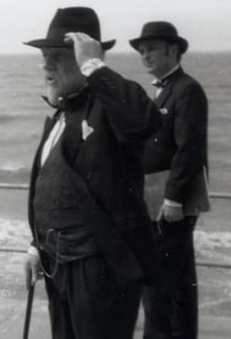 James Ensor in Oostende, ca. 1920