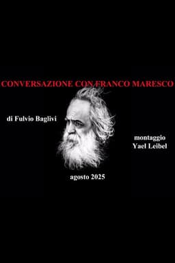 Conversazione con Franco Maresco
