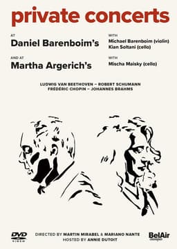 Concerts Privés chez Martha Argerich et Daniel Barenboim