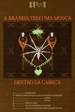 The spider has a fly in its head